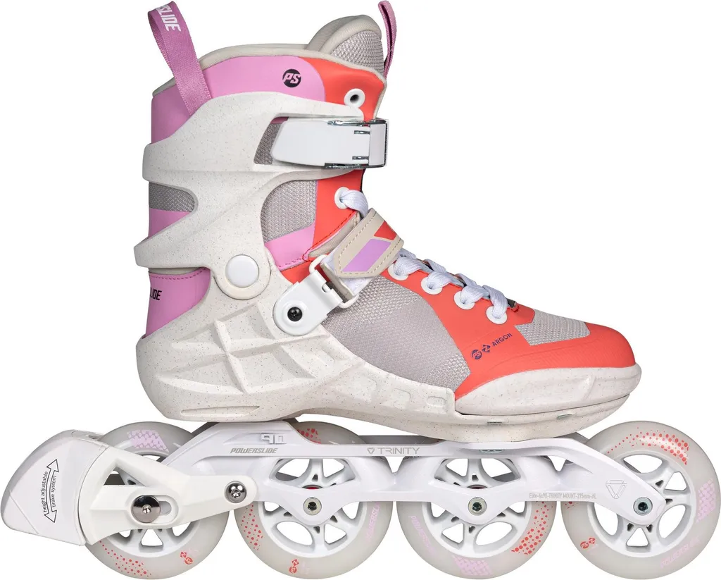Rollers confortables Phuzion Argon Peach 90 contre les douleurs