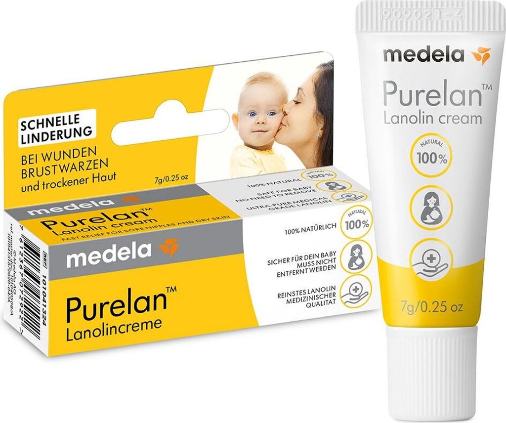 Medela Brustwarzen-Salbe Purelan 7g Produktbild 