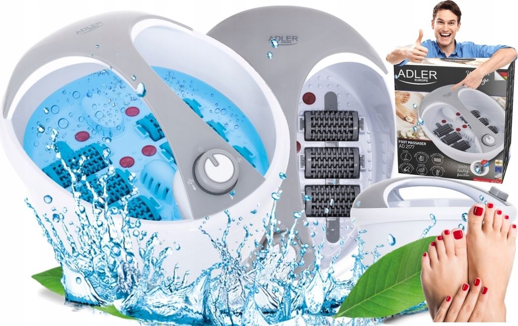 Wasser Fussmassagegerät Infrarot Blase Vibration Hydromassage
