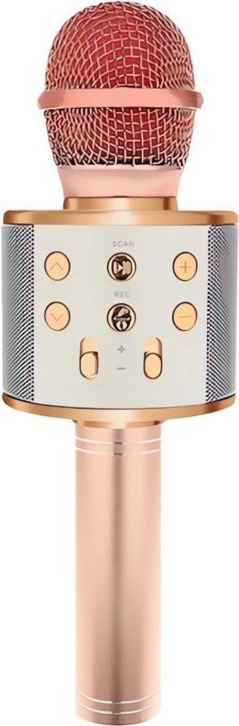 Izoxis 22190 Karaoke bluetooth mikrofon světle růžová Obrázek produktu 