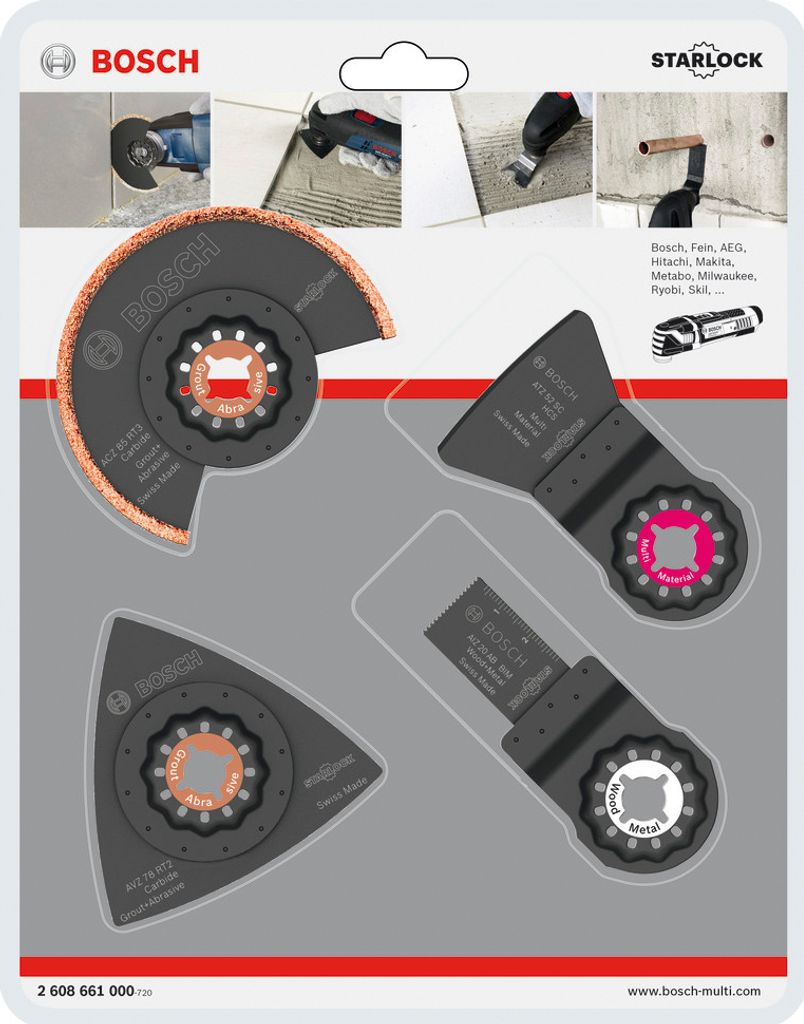 Bosch 2 608 661 695, Sada listů, Taška, Vysokouhlíková Obrázek produktu 