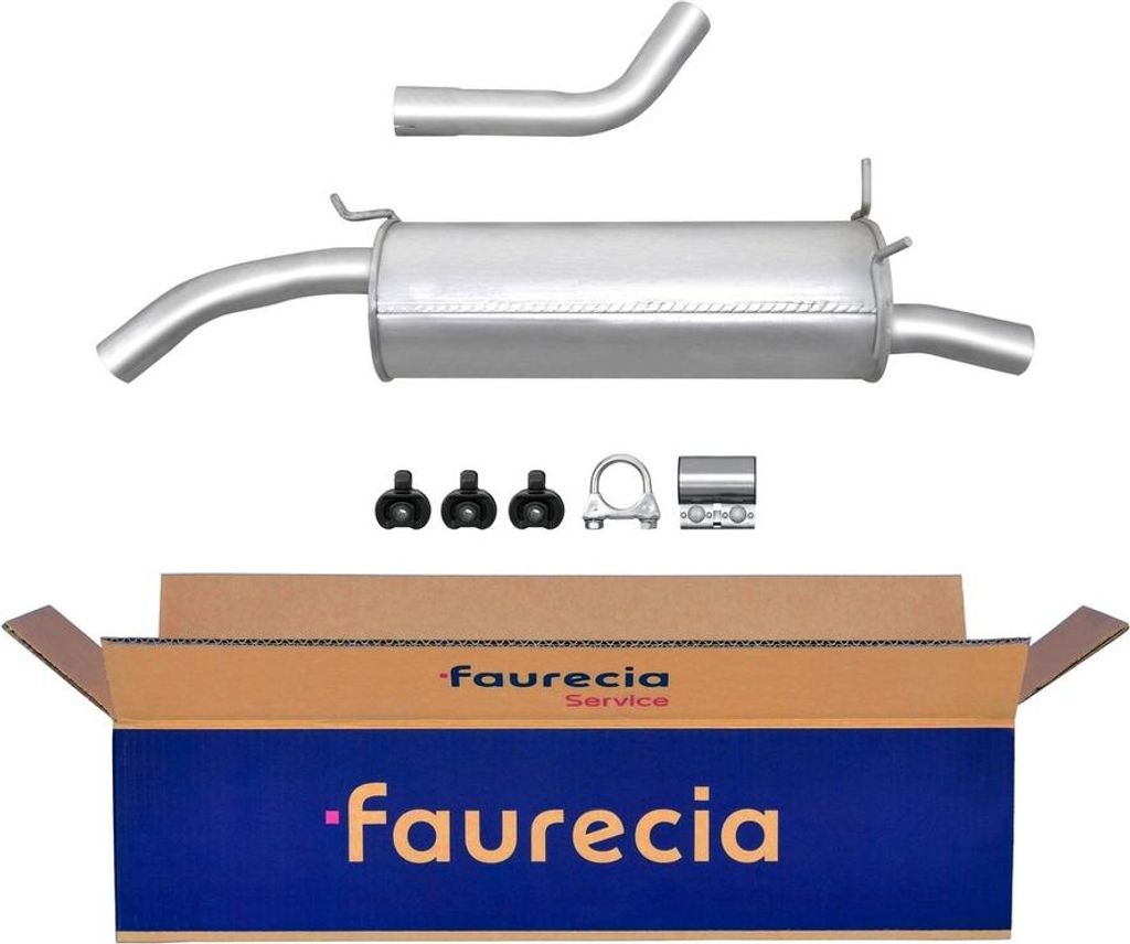 Endschalldämpfer FAURECIA Aftermarket-Expertise für RENAULT MEGANE