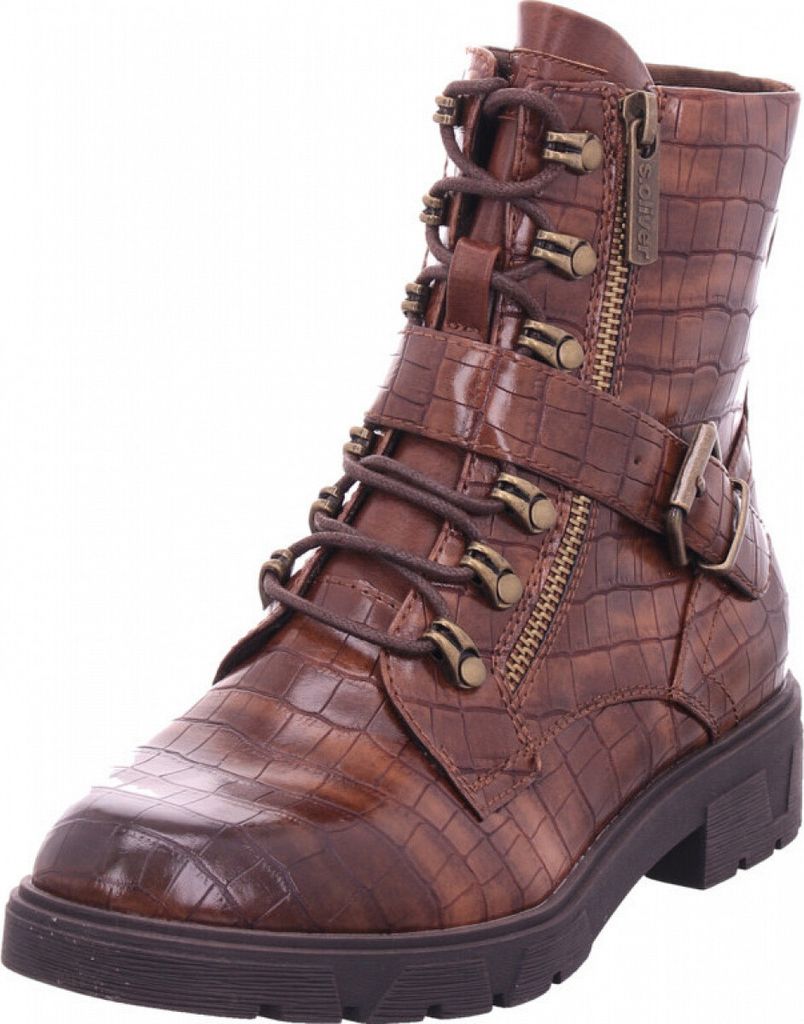 s.Oliver Da.-Stiefel Damen Stiefel in Braun, Größe 37