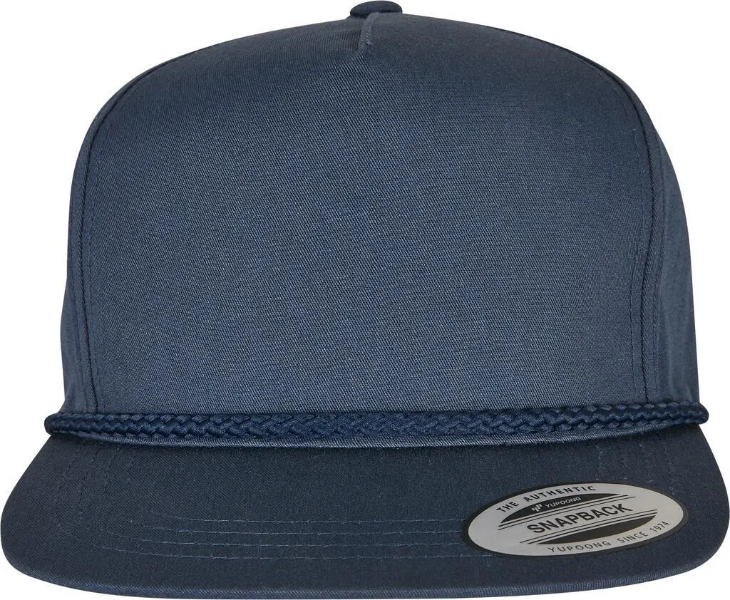 Flexfit 6002 YP Classics® Poplin Golf Cap Navy - Cappellino Snapback - 7
