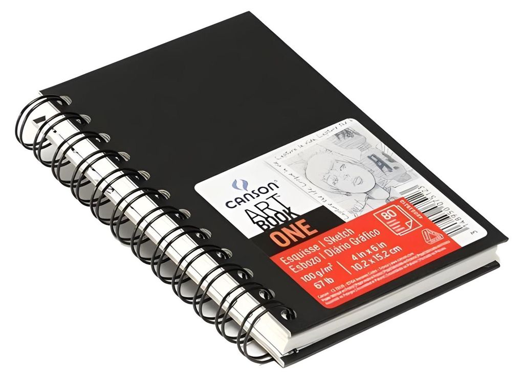 CANSON Carnet de croquis ARTBOOK ONE DIN A4 80 feuilles Image du produit 