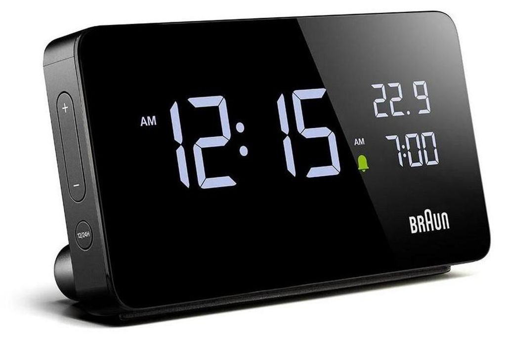 Braun - BC20BEU - Wecker - digital - Quarz - schwarz