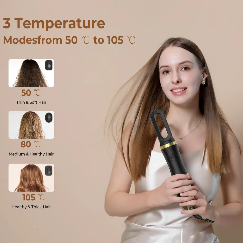 Sèche-cheveux 6-en-1 UKLISS Coiffage Professionnel à Domicile Complet