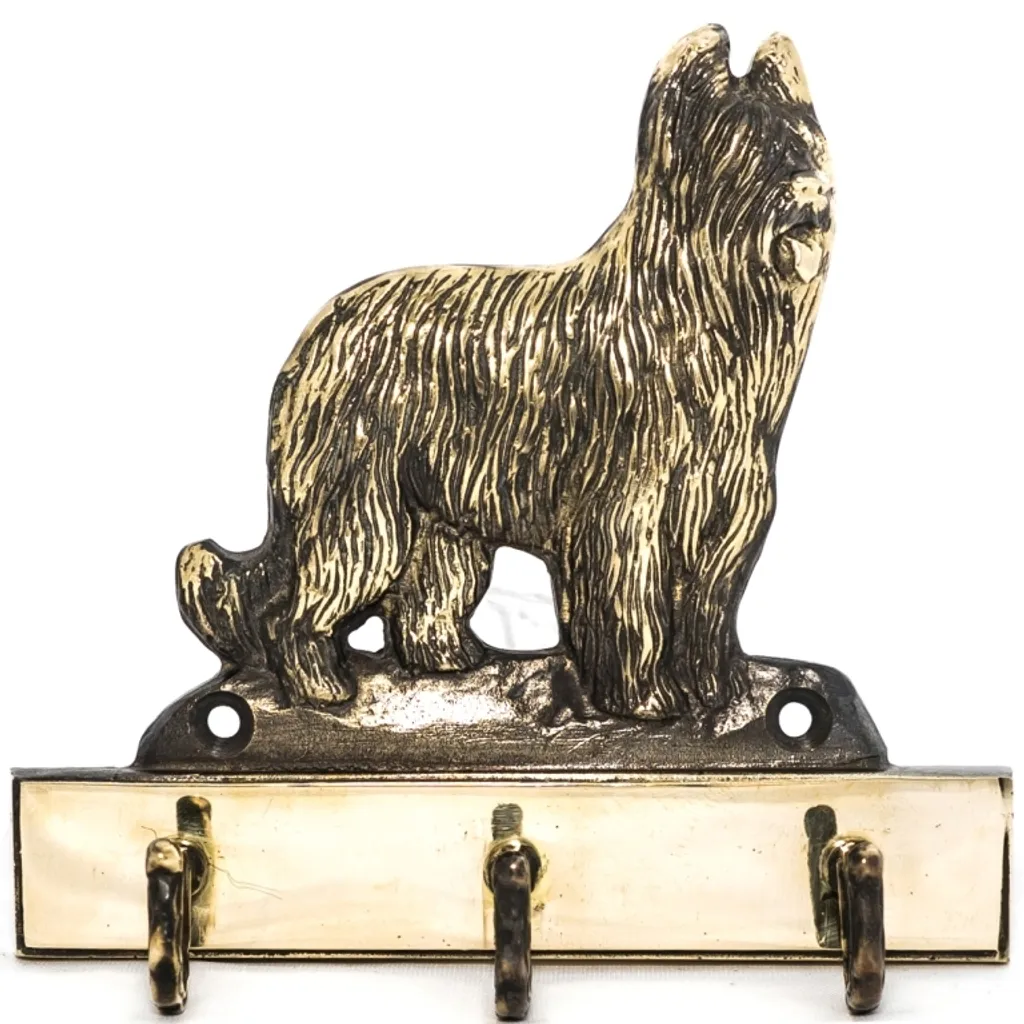 Accessorio Ingresso Briard Art-Dog - Supporto in Ottone Alta Qualità