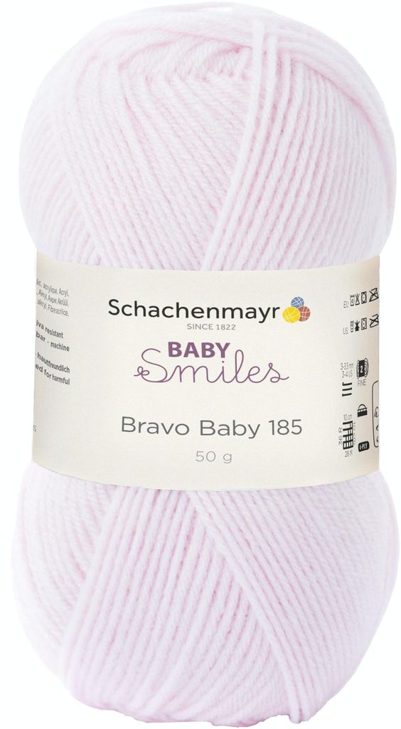 Schachenmayr Bravo Baby 185, 50g Rosa Handstrickgarne