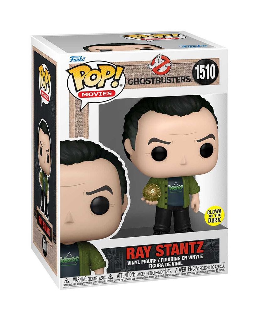 Ghostbusters - Ray Stantz 1510 Glows Funko Pop! Vinyl Figur