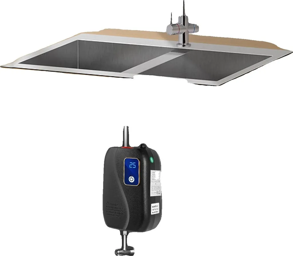 Chauffe-eau instantané de cuisine ou salle de bain mural 3500W 220V
