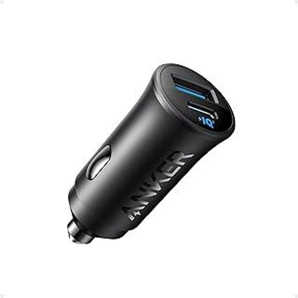 USB-C Kfz-Ladegerät, 30W 2-Port Typ-C Kfz-Netzteil, Kfz-Ladegerät für iPhone mit PowerIQ 3.0, Für iPhone 17/16/15/14/13/12 Serie, Samsung Galax...