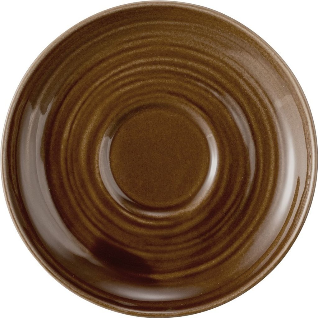 Seltmann Weiden Terra Erdbraun Teeuntertasse 13,5 cm