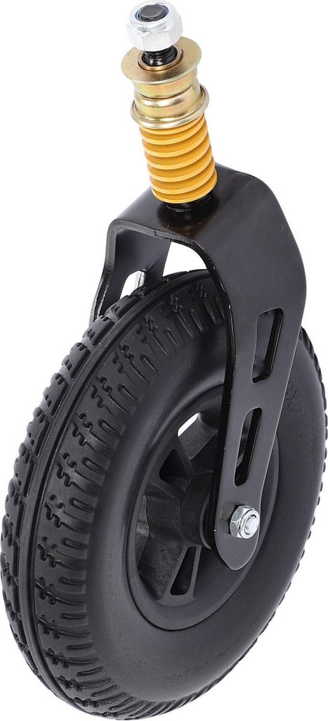 8 Zoll Rollstuhl Vorderrad Glattere Verwendung Robuste Universal Solide Rollstuhl Vorderradrolle Ersatz für Walker Einkaufswagen Scooter