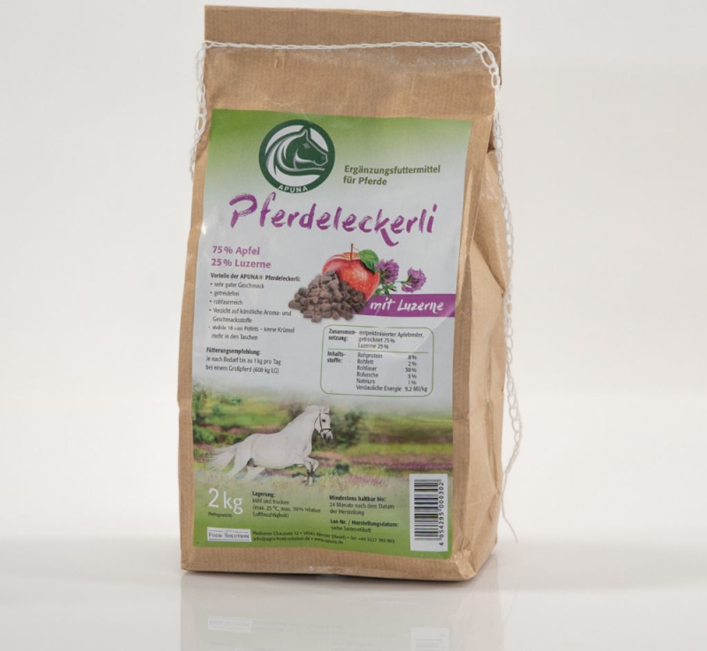 Apuna Leckerli Luzerne 2kg