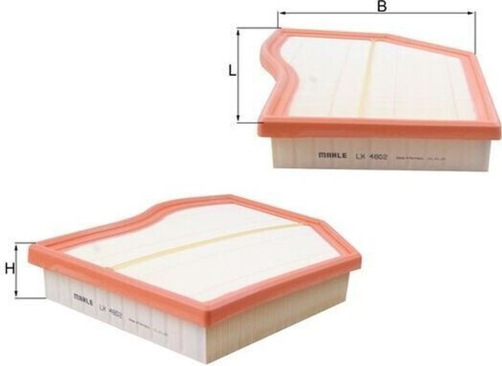Filtro aria KNECHT LX 4802 Immagine del prodotto 