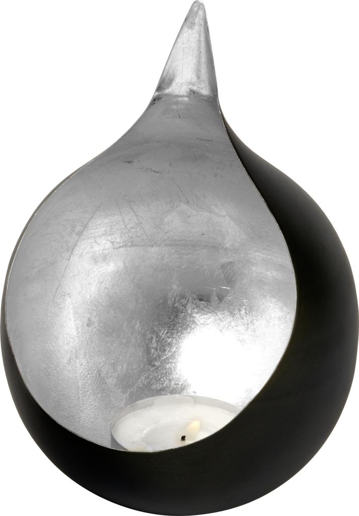 Lambert Caldera Windlicht Eisen antik zink/silber H35D24,5 41114 SP25