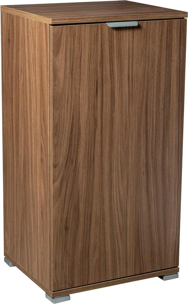MilaniHome.it - armadietto un anta per soggiorno cucina bagno fatto in Italia cm 45x38x85 hdi coloreMarrone
