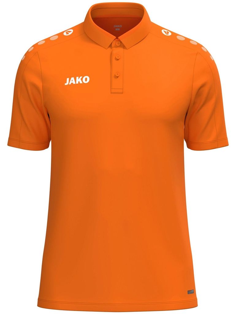 Jako Polo One - neonorange, Größe:M