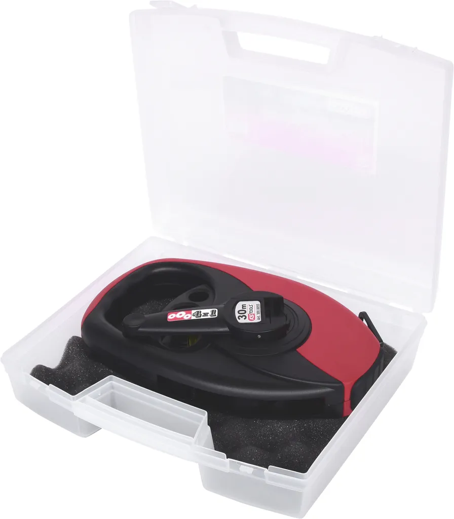 Décamètre à ruban d'acier KS Tools 30 m pour mesures de chantier