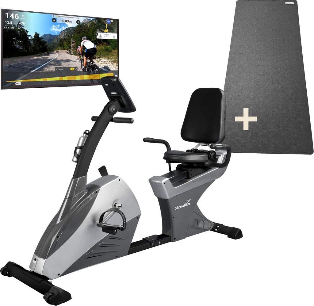 Skandika Liegeergometer Centaurus mit Matte