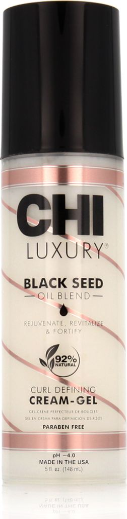 CHI Luxury Black Seed Oil Curl Defining Gel-Cream Gelcreme für definierte Locken 148 ml