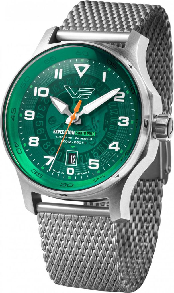 Vostok Europe NH35A-592A759BM Uhr silber
