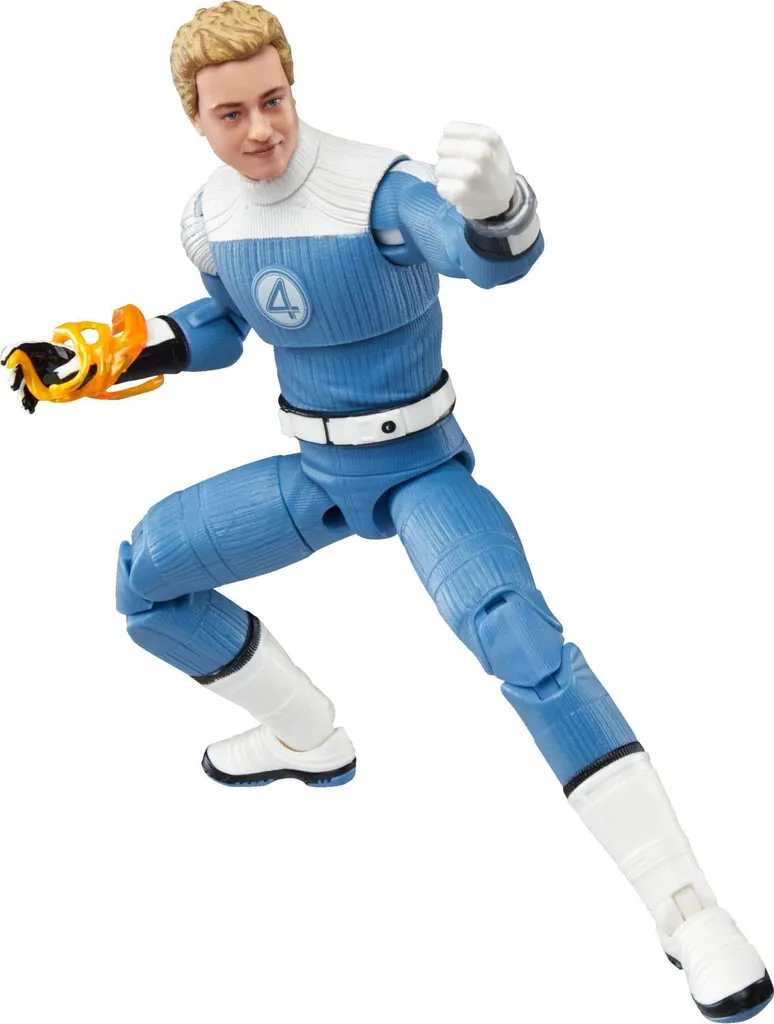 Johnny Storm Hasbro Marvel 15cm - Figurine Articulée avec Effets de Feu - 7