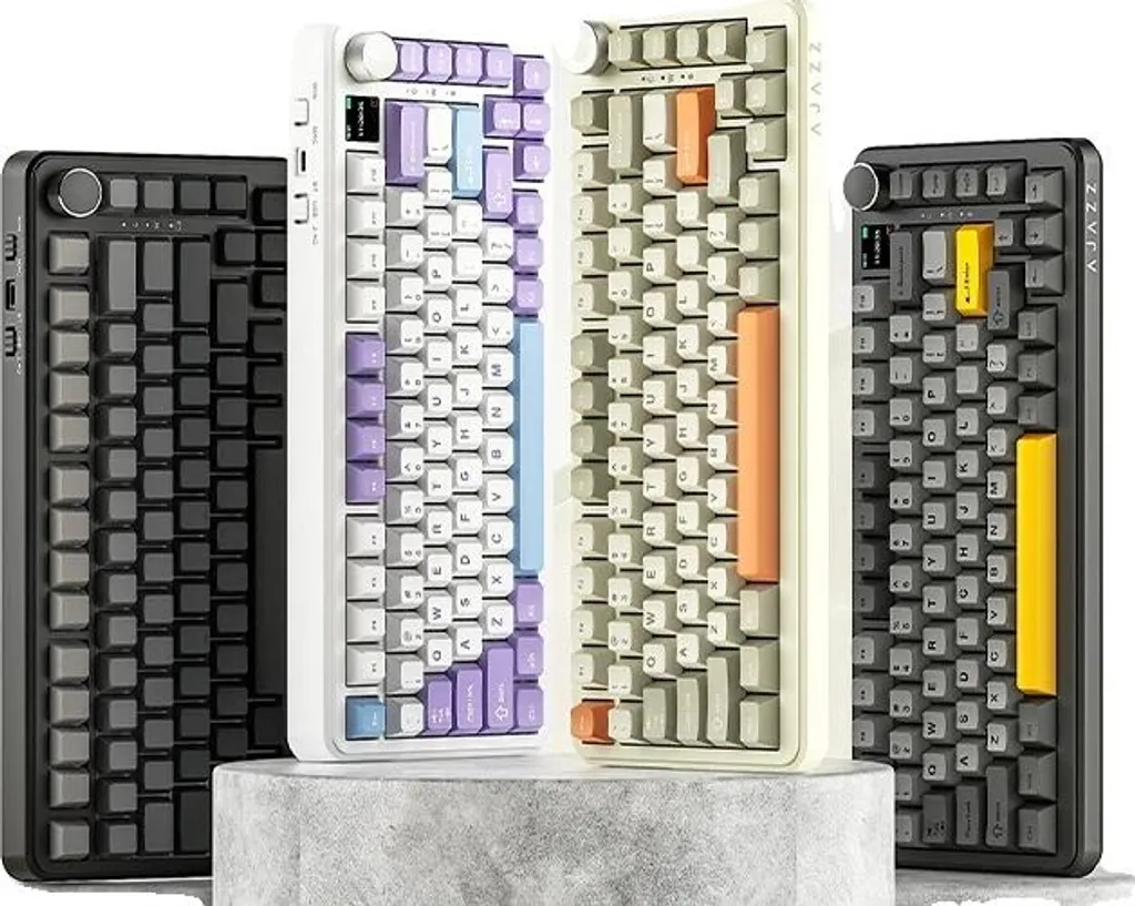 Clavier mécanique pour télétravail multi-appareils et gaming discret RGB