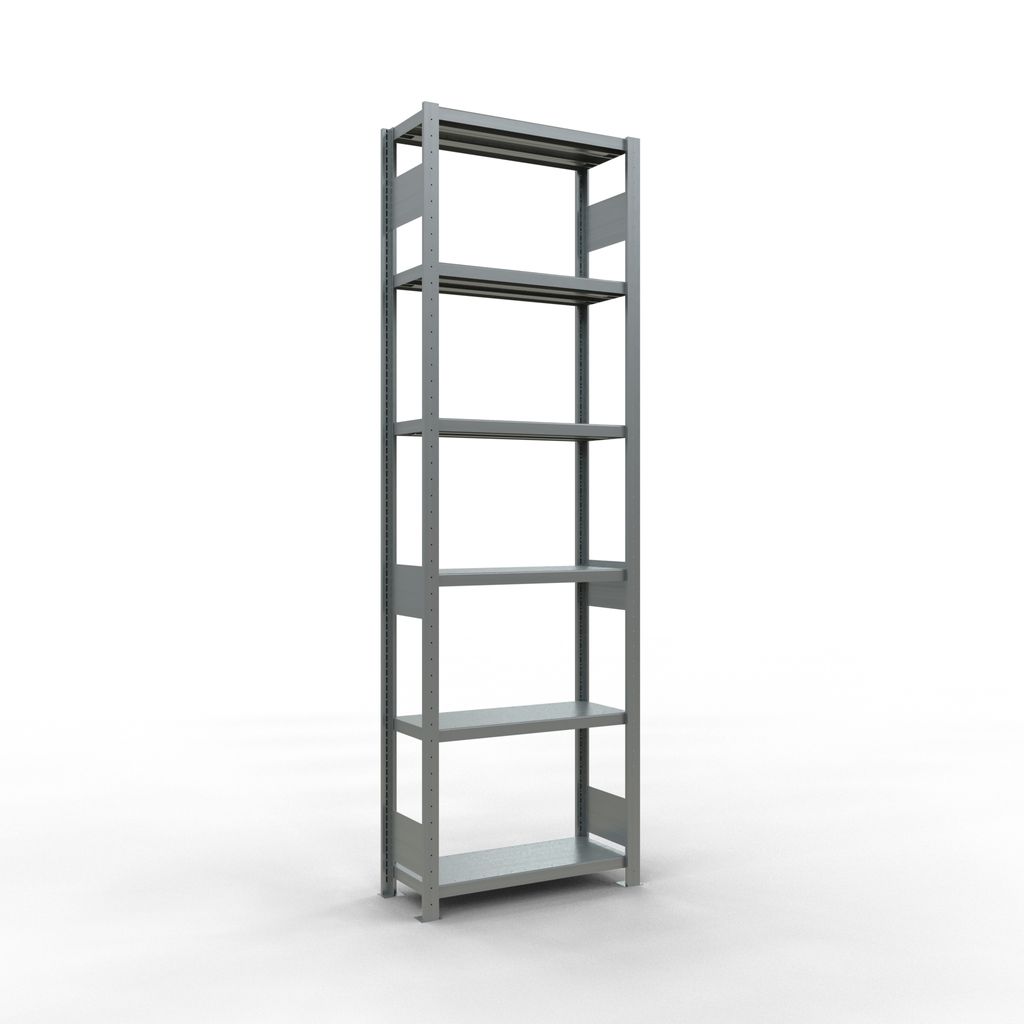 Stecksystem Grundregal - 2500x 750x300 mm, Typ 250 kg