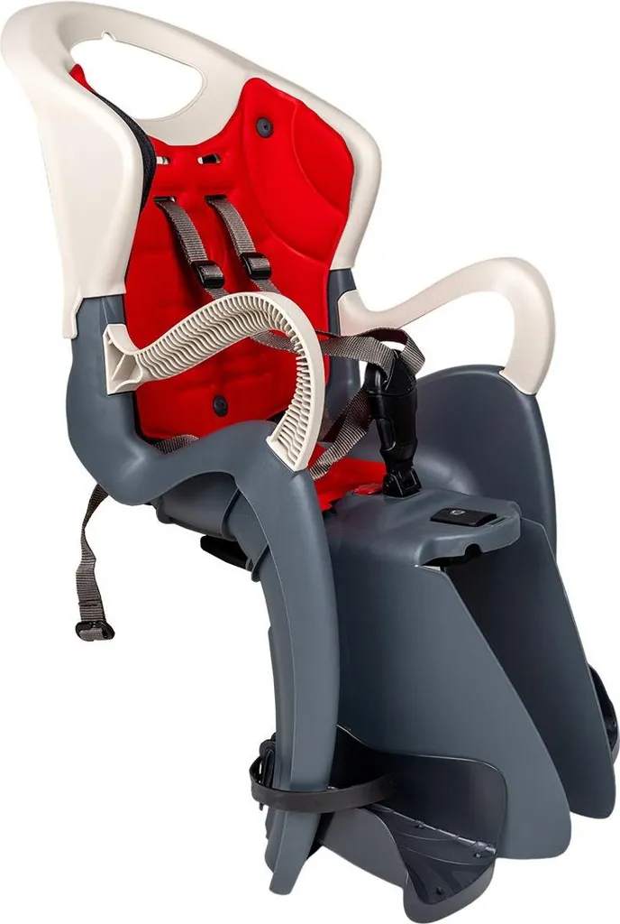 B Bellelli Tiger – Siège Vélo Arrière Pour Enfant De 3 à 8 Ans (22 Kg Max), Fixation Sur Porte-bagages, Sécurité 5 Points, Confort Et Couleurs Fun
