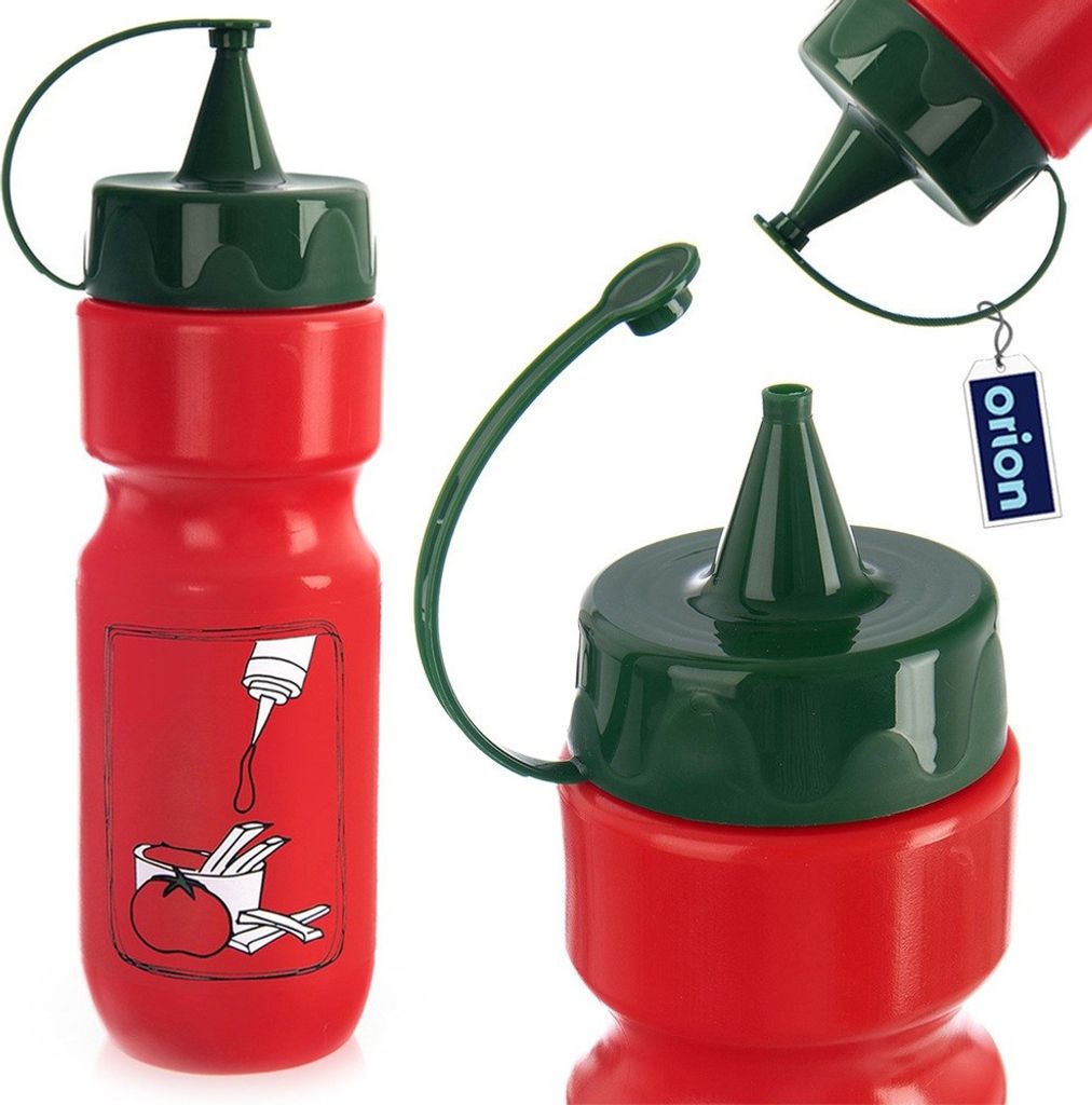 Orion Soßenflasche Saucenflasche Quetschflasche für Ketchup 680 ml