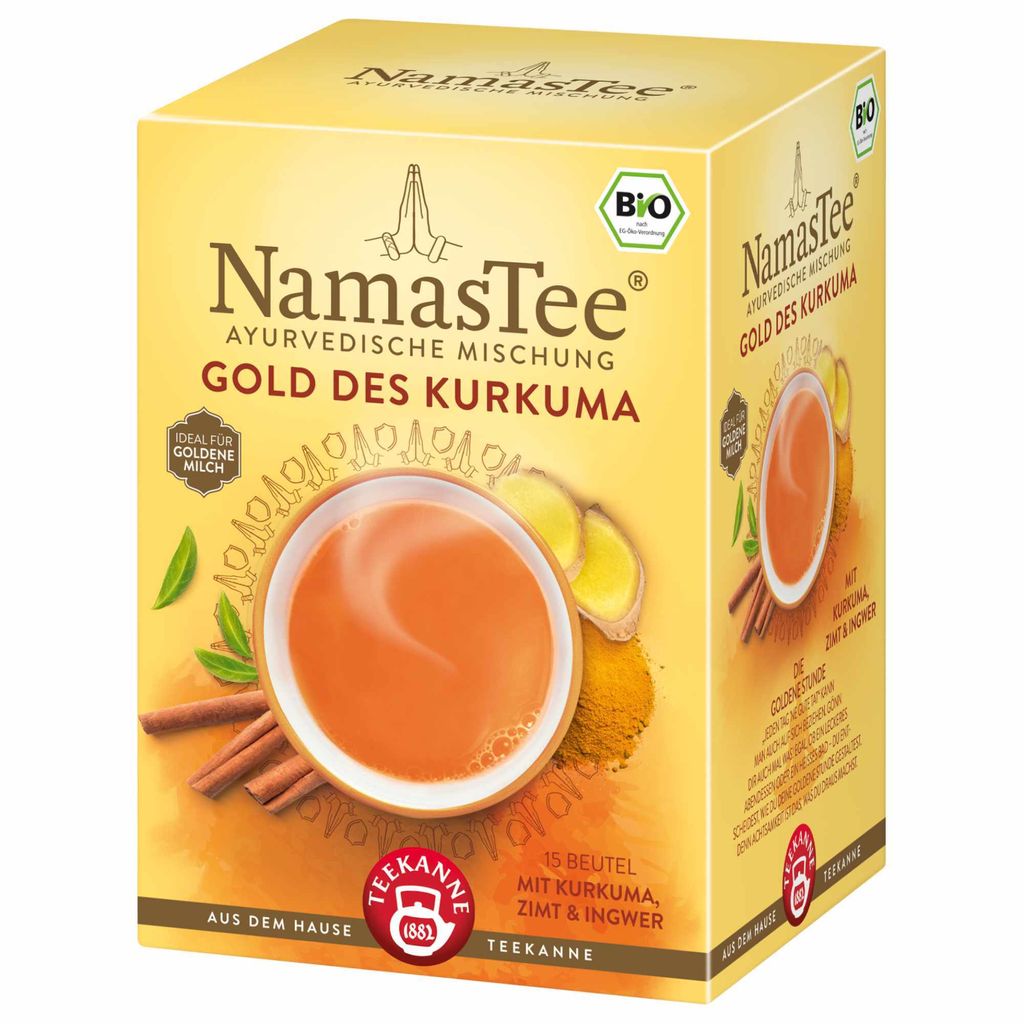 Teekanne NamasTee Gold d.Kurkuma Produktbild 