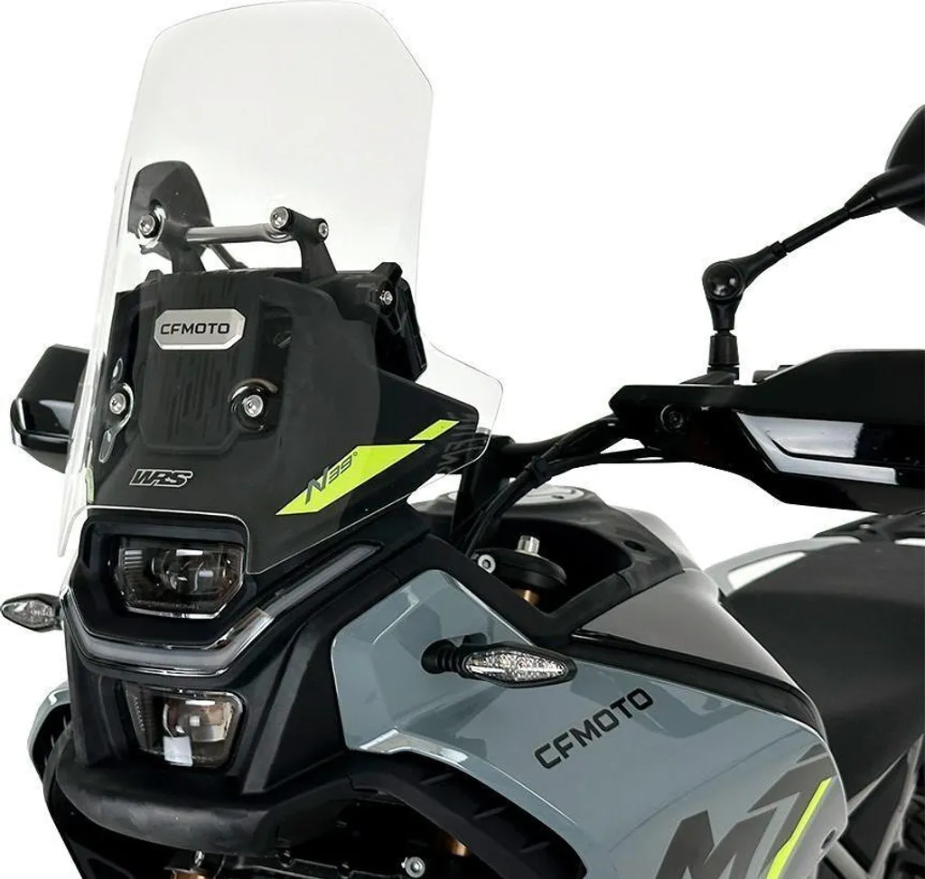Bulle Touring CFMOTO 450MT Anti-Turbulences - Matériau Incassable 4mm