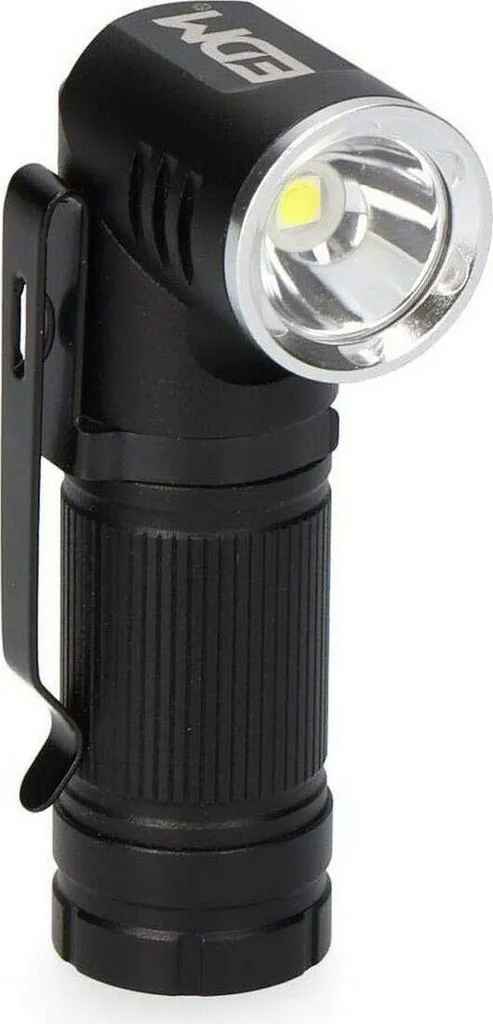 Mini Torcia EDM LED 450 Lumen Ricaricabile: Ideale per Campeggio e Trekking