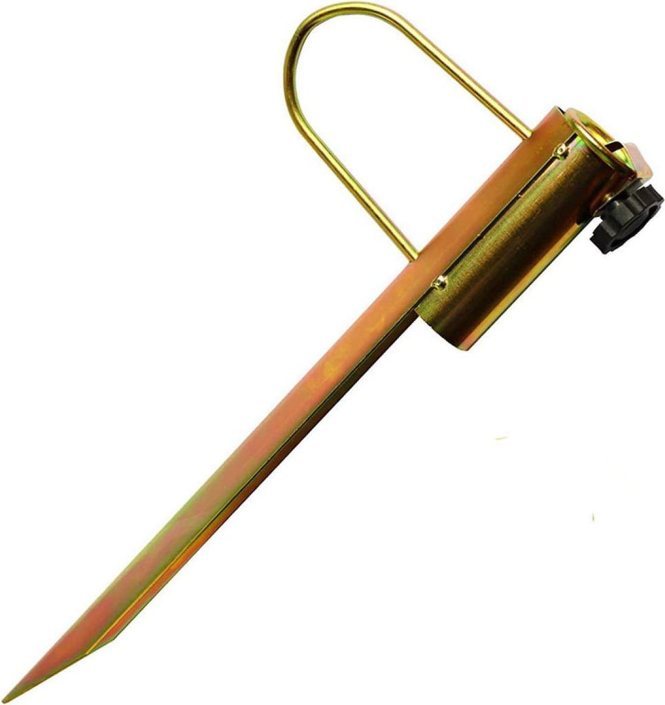 Sonnenschirm-Erdungsbohrer – Sonnenschirm-Erdungsstift – 26–32 mm – universell – verzinkt