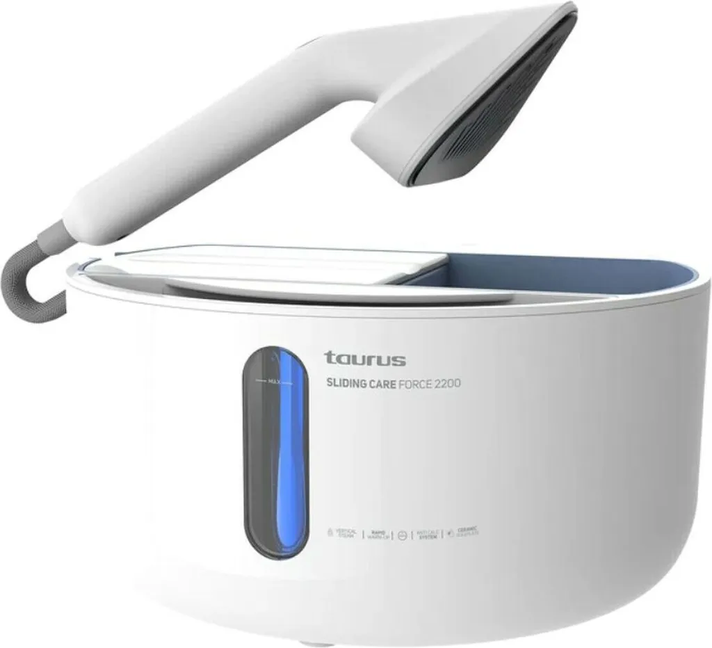 Défroisseur Vapeur Taurus 2200W avec Semelle Sliding Haute Précision