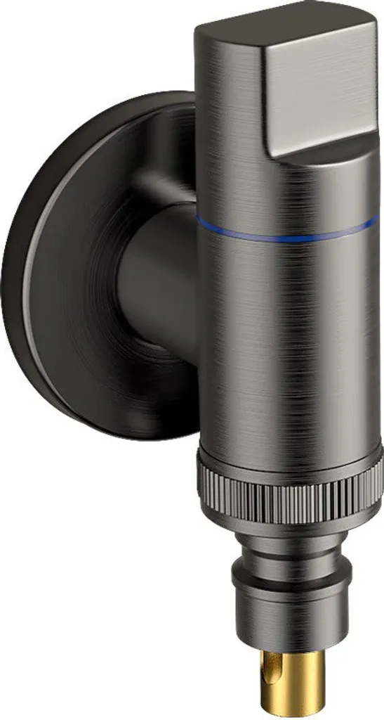Rubinetto Mini Lavatrice Acciaio Inox Grigio - Shop Online Idraulica