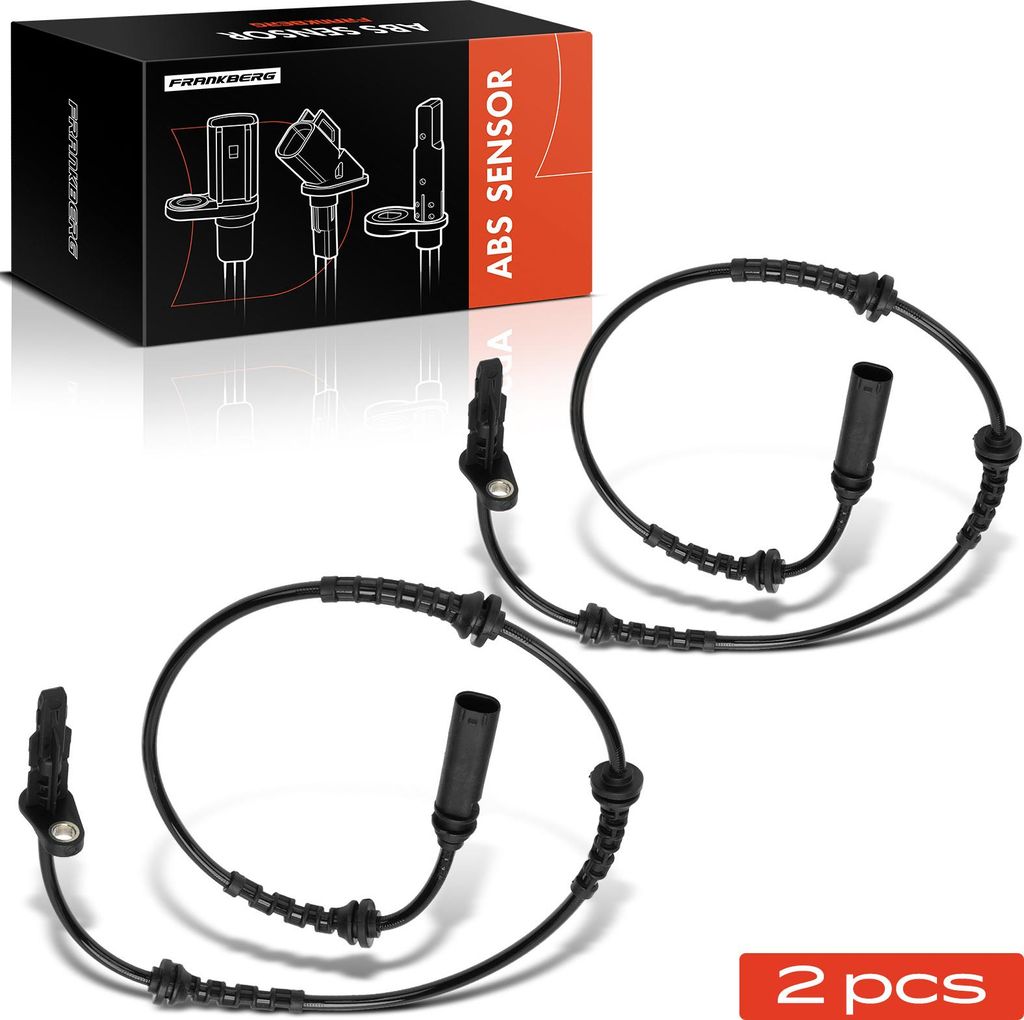 Frankberg 2x ABS Sensor Hinterachse beidseitig für BMW X5 F95 G05 X5 Van G05 X6 F96 G06 X7 G07 XM G09 3.0L Bj ab 2018