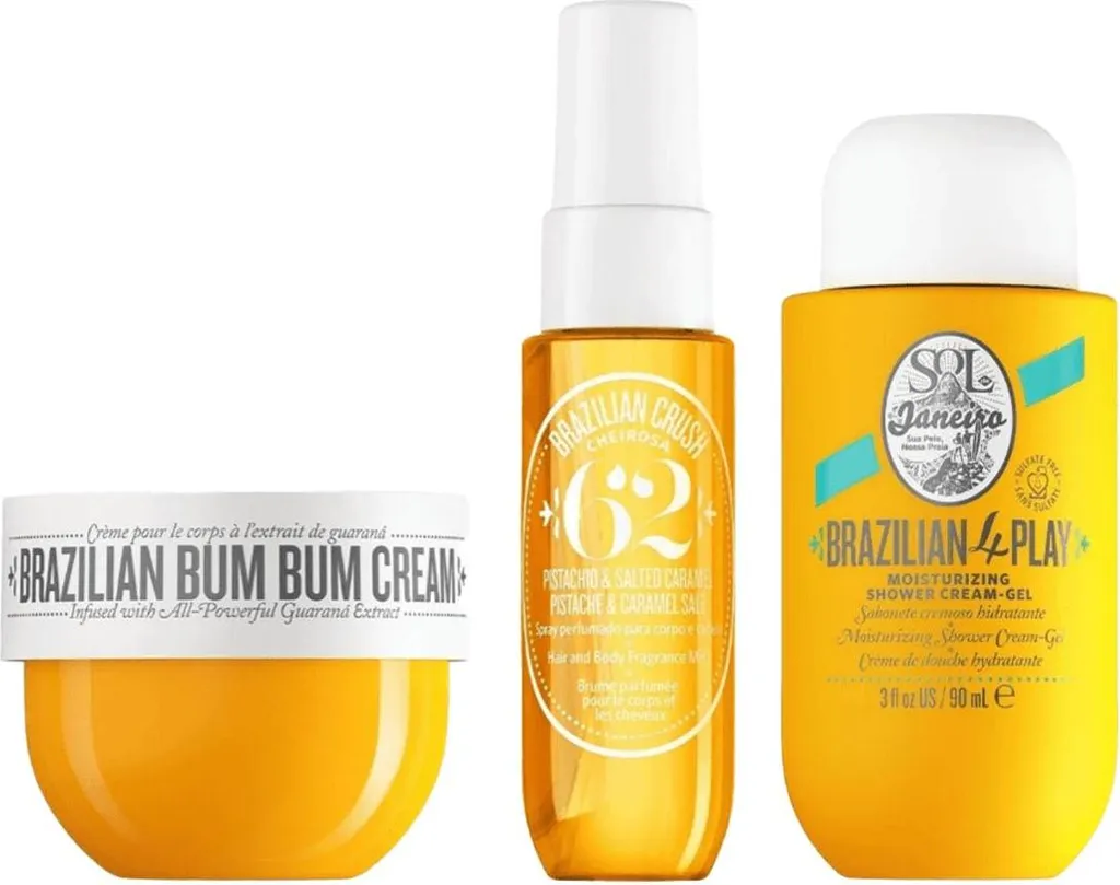 Coffret cadeau soin corps Sol De Janeiro Bum Bum Jet Set sensoriel