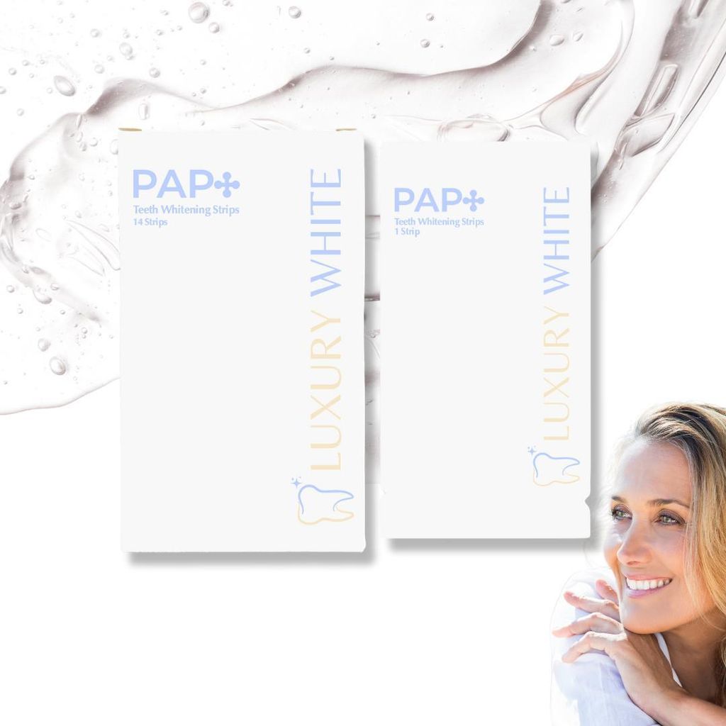 Luxury White – PAP+ Whitening Strips – Zahnaufhellung zu Produktbild 