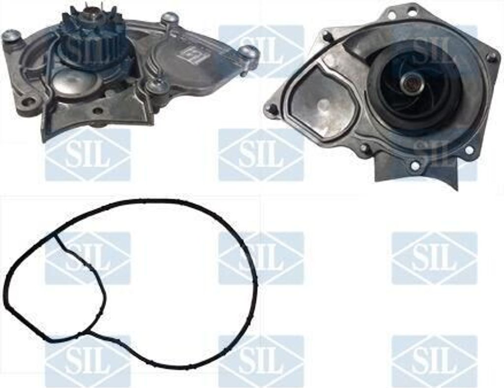 Saleri SIL Kühlmittelpumpe Wasserpumpe für VW Golf VII Schrägheck (5G1, BQ1, BE1, BE2) PA1532