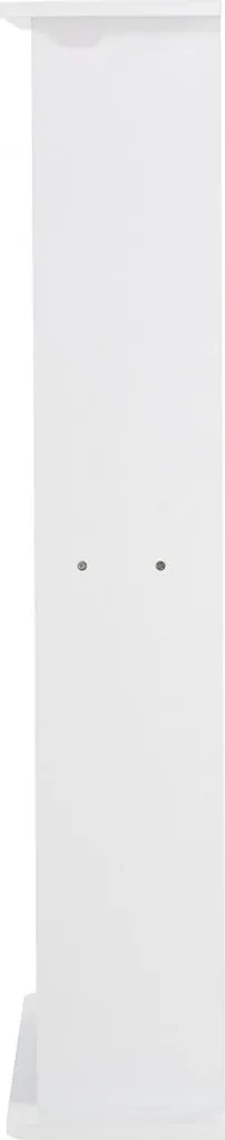 Étagère de rangement CD et DVD blanche à tablettes réglables bois - 11