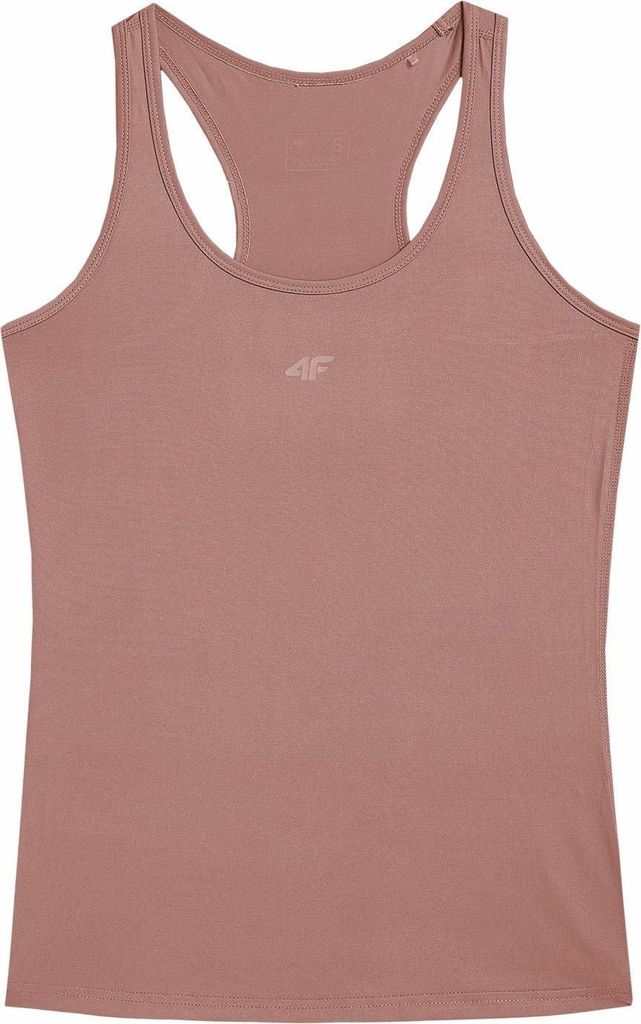 4F Damen T-Shirt Fnk F605 Tshirt, Helles Pink, X-Small