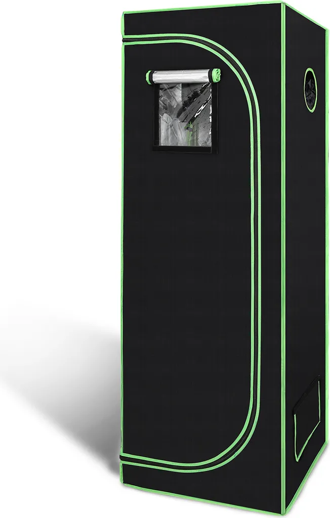 Hengda Grow Tent 80x80x180cm - Gabinetto per Piante e Ortaggi in Casa