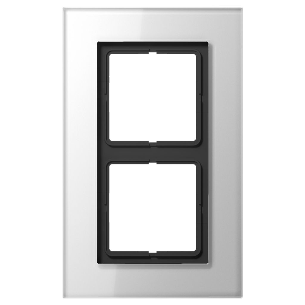Jung Glasrahmen 2-fach aws LSP 982 GL WW LSP982GLWW