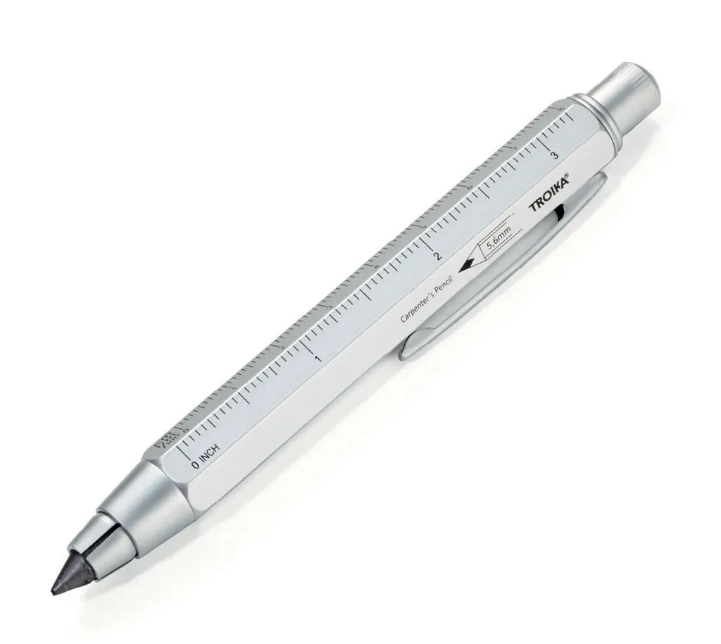 Crayon de marquage professionnel 5,6 mm TROIKA pour chantier et atelier