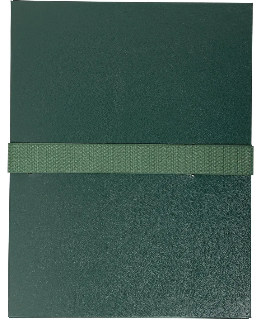 Dossier extensible Exacompta A4 vert foncé - Lot de 10 avec scratch