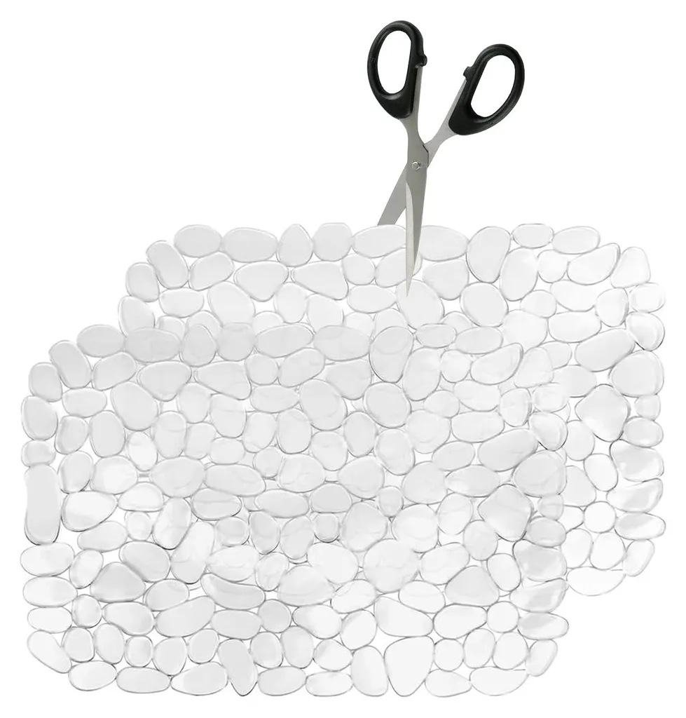 Fond d'Évier de Cuisine Découpable en PVC - Lot de 2 Tapis de Protection