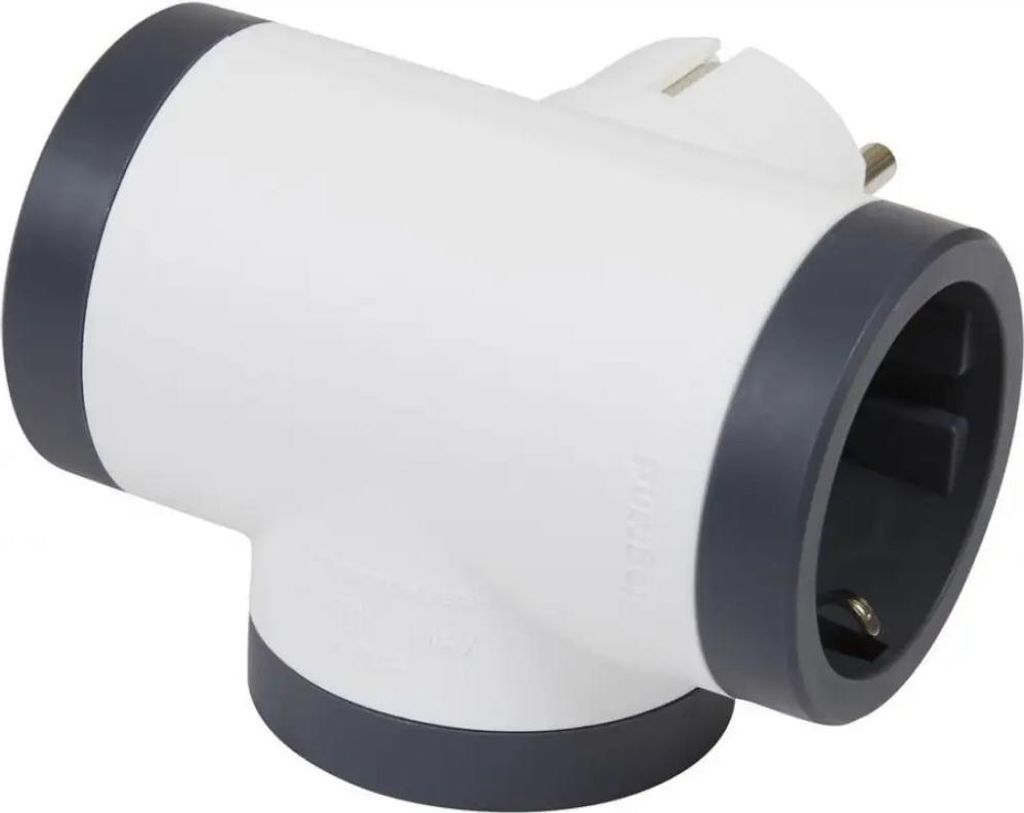 Legrand 694520, Typ F, 220 - 230 V, 16 A, Schwarz, Weiß, Produktbild 